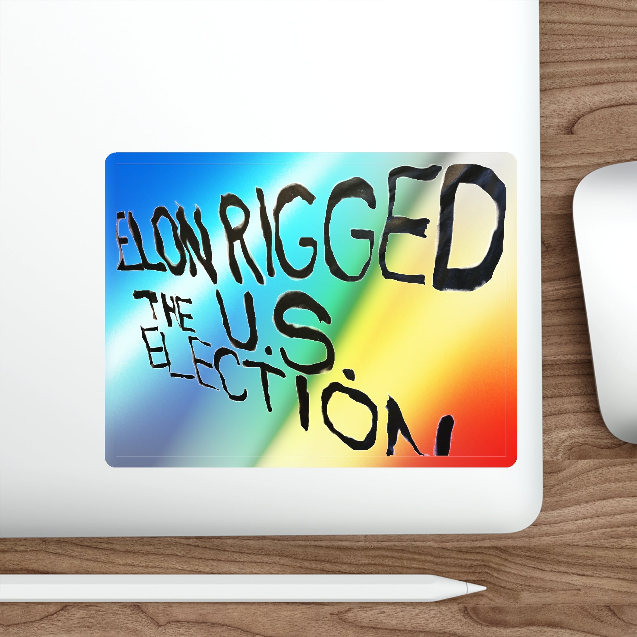 Holographic Die-cut Stickers
