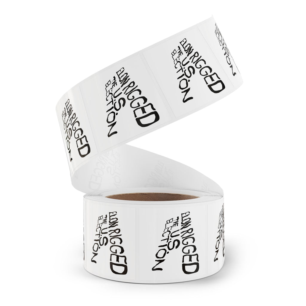Square Sticker Label Rolls