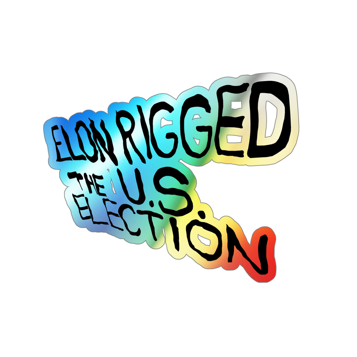 Holographic Die-cut Stickers