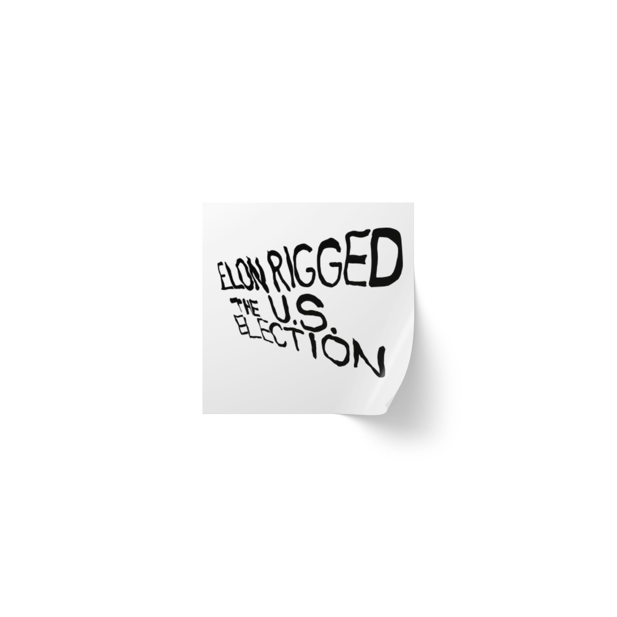 Square Sticker Label Rolls